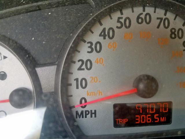 1G8AK52F13Z136399 - 2003 SATURN ION LEVEL BLUE photo 8