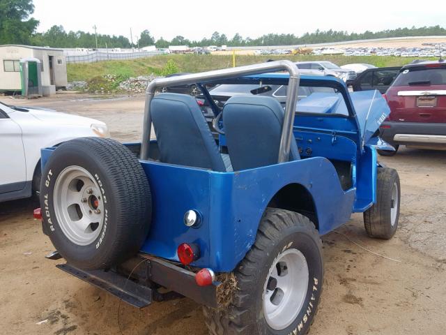 5633712547 - 1957 JEEP WILLEYS BLUE photo 4