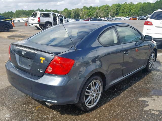 JTKDE177270210954 - 2007 TOYOTA SCION TC ლურჯი ფოტო 4
