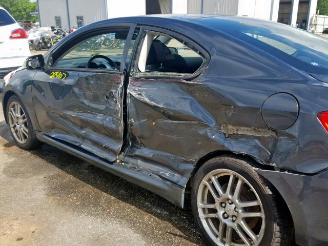 JTKDE177270210954 - 2007 TOYOTA SCION TC ლურჯი ფოტო 9