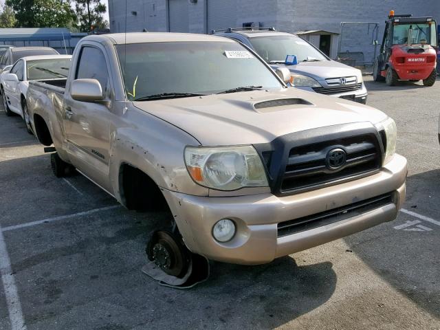 5TENX62N86Z287190 - 2006 TOYOTA TACOMA PRE GOLD photo 1