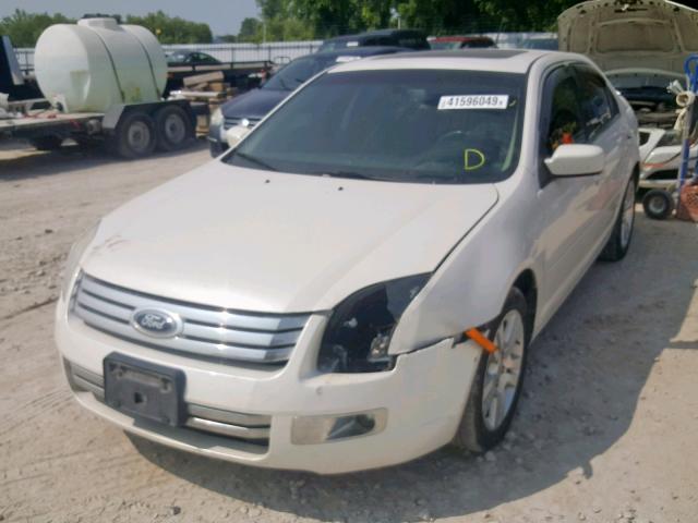 3FAHP02199R167383 - 2009 FORD FUSION SEL WHITE photo 2