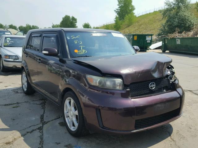 JTLKE50E481007871 - 2008 TOYOTA SCION XB Bənövşəyi foto 1