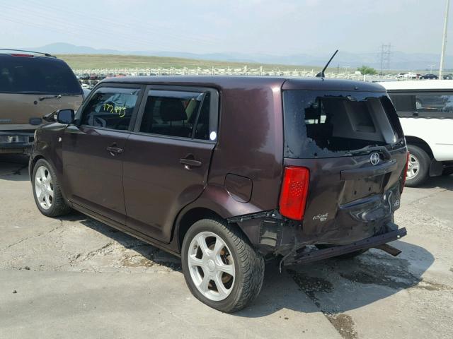 JTLKE50E481007871 - 2008 TOYOTA SCION XB Bənövşəyi foto 3