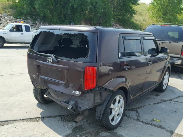 JTLKE50E481007871 - 2008 TOYOTA SCION XB Bənövşəyi foto 4