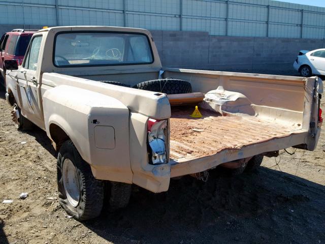 2FTJF35G3JCA57782 - 1988 FORD F350 TAN photo 3