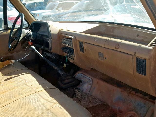 2FTJF35G3JCA57782 - 1988 FORD F350 TAN photo 9