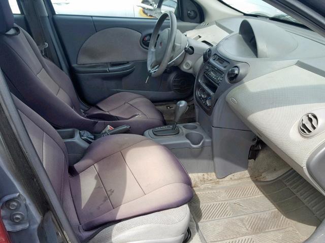 1G8AG52F33Z188389 - 2003 SATURN ION LEVEL RED photo 5