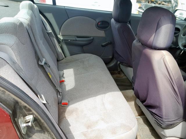 1G8AG52F33Z188389 - 2003 SATURN ION LEVEL RED photo 6