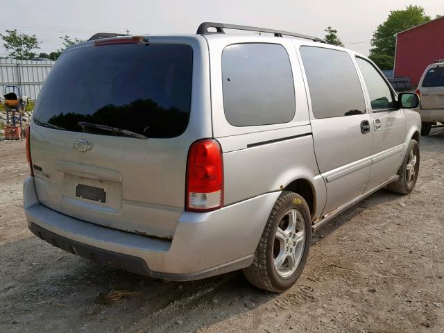 1GNDV33L86D165104 - 2006 CHEVROLET UPLANDER L SILVER photo 4