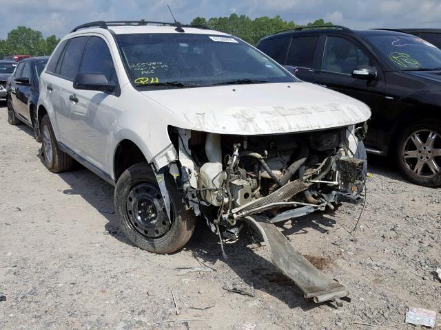 2FMDK3GC0DBB24184 - 2013 FORD EDGE SE WHITE photo 1