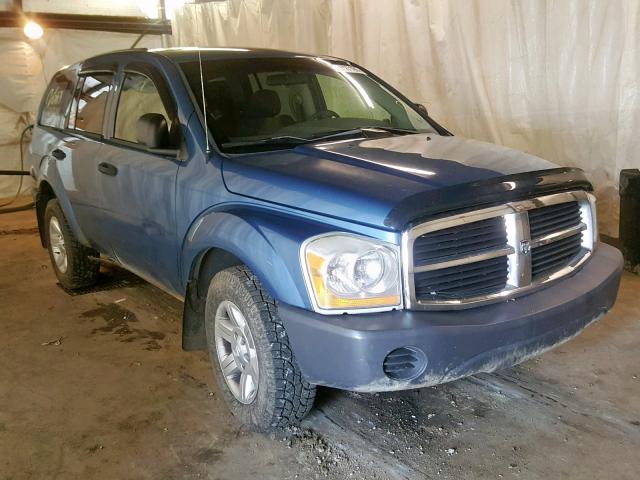 1D4HB38N75F558739 - 2005 DODGE DURANGO ST BLUE photo 1