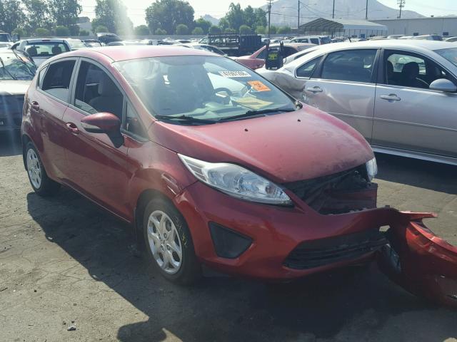 3FADP4EJ8DM162683 - 2013 FORD FIESTA SE RED photo 1