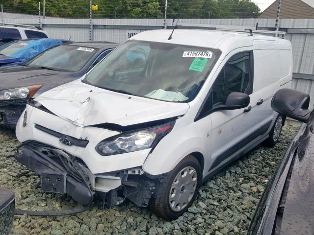 NM0LS7E77F1215817 - 2015 FORD TRANSIT CO WHITE photo 2