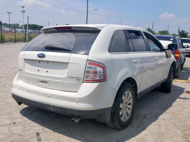 2FMDK49C79BA41295 - 2009 FORD EDGE LIMIT WHITE photo 4