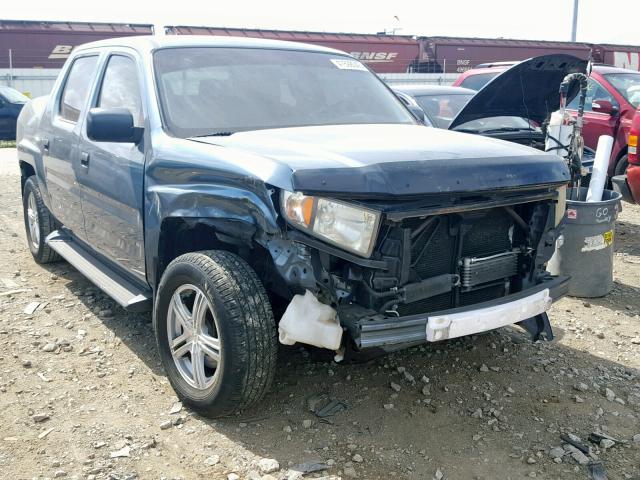 2HJYK16217H534847 - 2007 HONDA RIDGELINE BLUE photo 1