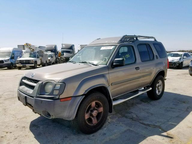 5N1ED28T74C617481 - 2004 NISSAN XTERRA XE BEIGE photo 2