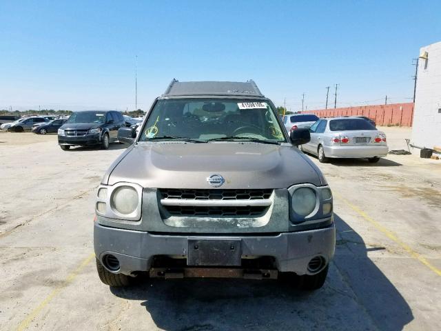 5N1ED28T74C617481 - 2004 NISSAN XTERRA XE BEIGE photo 9