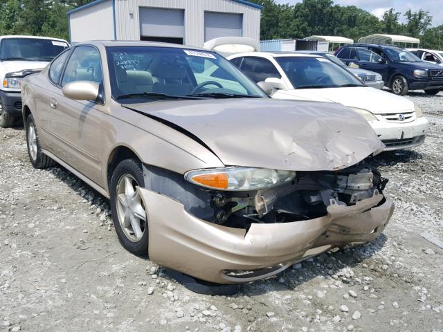 1G3NL12E92C106573 - 2002 OLDSMOBILE ALERO GL GOLD photo 1