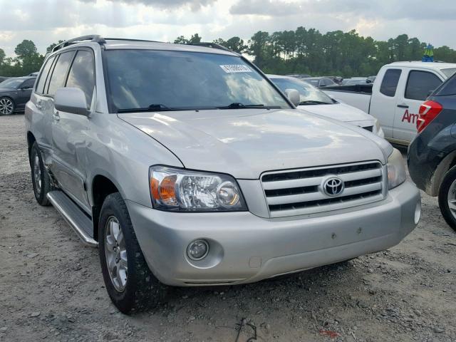 JTEDP21A570137263 - 2007 TOYOTA HIGHLANDER SILVER photo 1