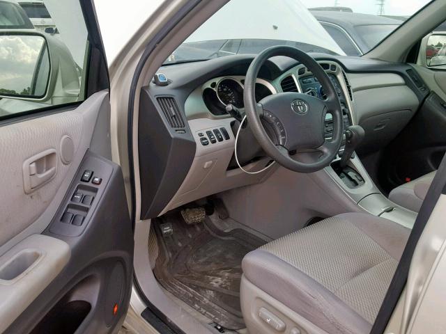 JTEDP21A570137263 - 2007 TOYOTA HIGHLANDER SILVER photo 9