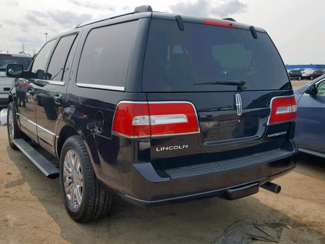 5LMFU27558LJ02246 - 2008 LINCOLN NAVIGATOR BLACK photo 3