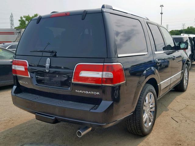 5LMFU27558LJ02246 - 2008 LINCOLN NAVIGATOR BLACK photo 4