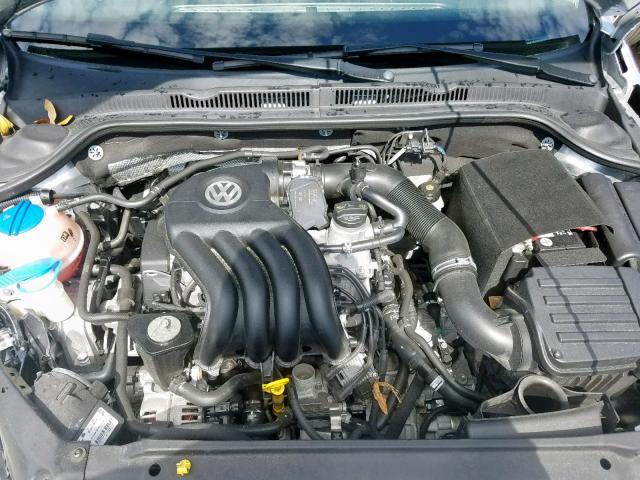 3VW2K7AJXFM242249 - 2015 VOLKSWAGEN JETTA BASE SILVER photo 7