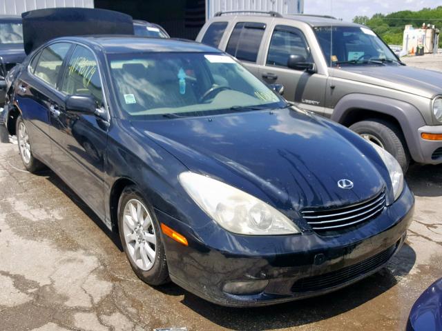 JTHBF30G036015989 - 2003 LEXUS ES 300 BLACK photo 1