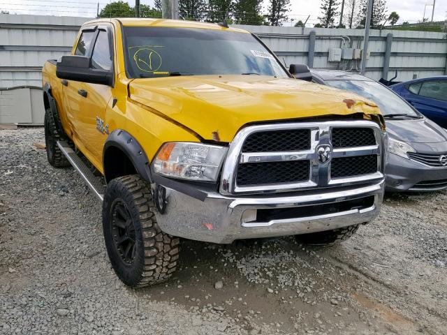 3C6UR5DL0EG279761 - 2014 RAM 2500 SLT YELLOW photo 1