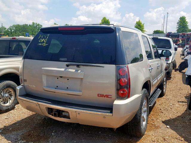 1GKFK63888J248774 - 2008 GMC YUKON DENA GOLD photo 4