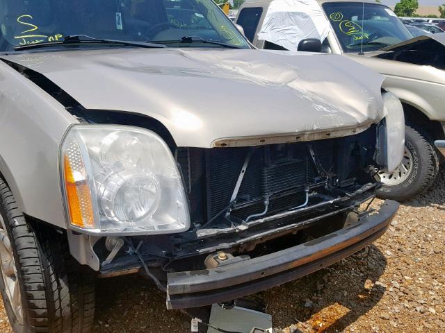 1GKFK63888J248774 - 2008 GMC YUKON DENA GOLD photo 9