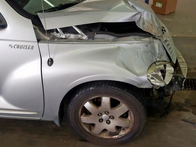 3C4FY58B83T543965 - 2003 CHRYSLER PT CRUISER SILVER photo 9