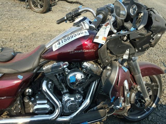 1HD1KHM1XFB666262 - 2015 HARLEY-DAVIDSON FLTRX ROAD MAROON photo 5