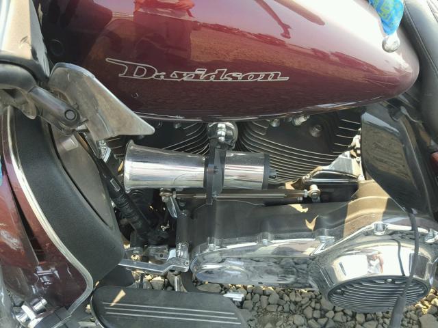 1HD1KHM1XFB666262 - 2015 HARLEY-DAVIDSON FLTRX ROAD MAROON photo 7