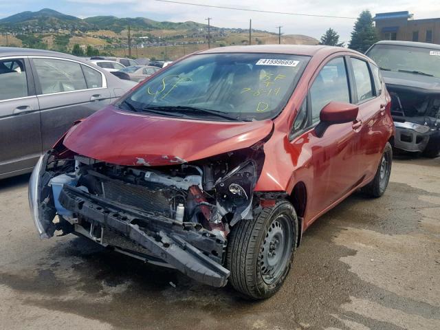 3N1CE2CP2GL391185 - 2016 NISSAN VERSA NOTE BURGUNDY photo 2