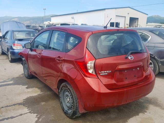 3N1CE2CP2GL391185 - 2016 NISSAN VERSA NOTE BURGUNDY photo 3