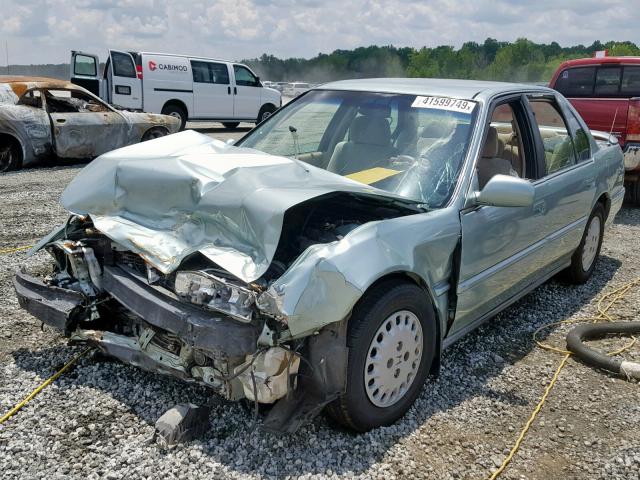 1HGCB7656NA104207 - 1992 HONDA ACCORD LX TEAL photo 2