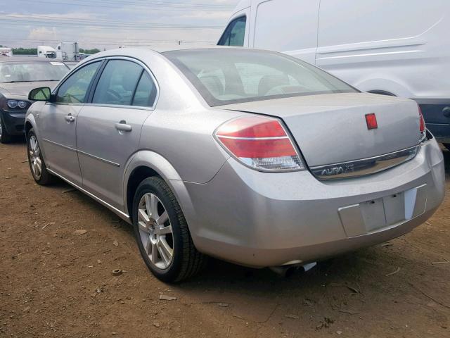 1G8ZS57N58F170163 - 2008 SATURN AURA XE SILVER photo 3