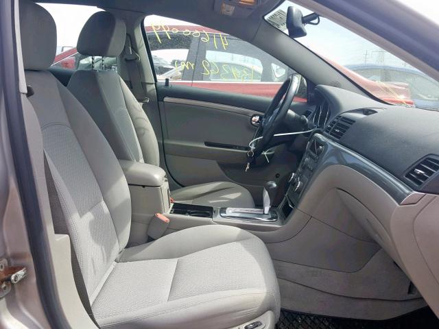 1G8ZS57N58F170163 - 2008 SATURN AURA XE SILVER photo 5