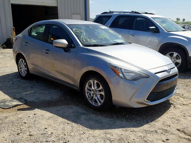 3MYDLBZV7GY105736 - 2016 TOYOTA SCION IA SILVER photo 1