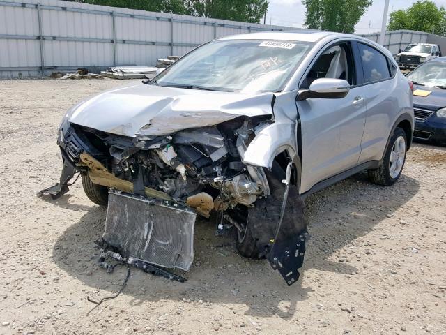 3CZRU6H58GM753159 - 2016 HONDA HR-V EX SILVER photo 2