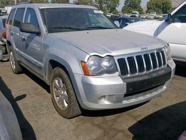 1J4RS5GT9AC121599 - 2010 JEEP GRAND CHER SILVER photo 1