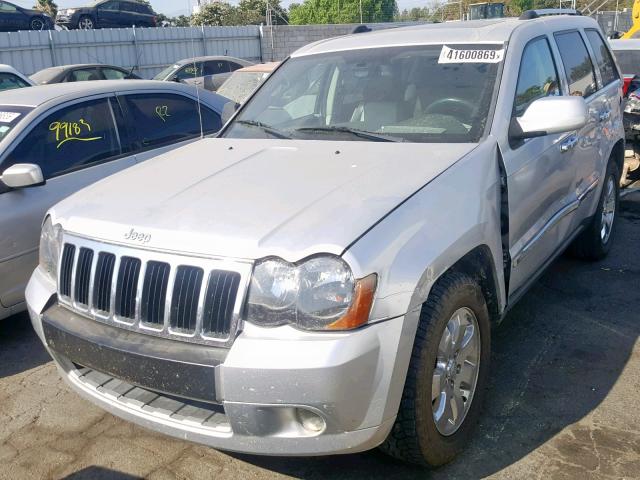 1J4RS5GT9AC121599 - 2010 JEEP GRAND CHER SILVER photo 2