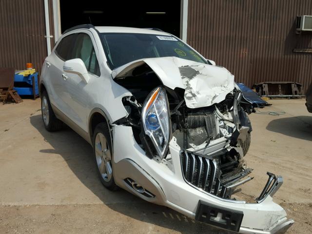 KL4CJGSB6FB087279 - 2015 BUICK ENCORE WHITE photo 1