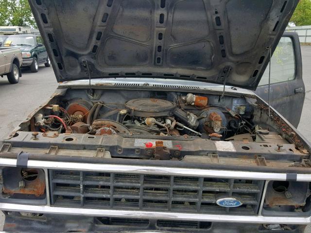 1FMBU14S3FUB26879 - 1985 FORD BRONCO II BLACK photo 7