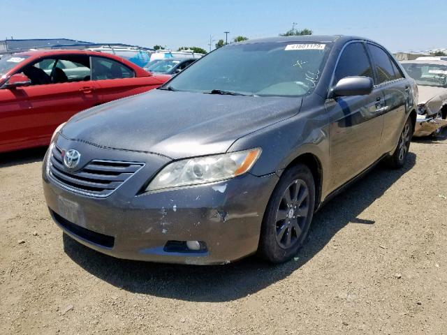 4T1BK46KX7U044878 - 2007 TOYOTA CAMRY NEW CHARCOAL photo 2