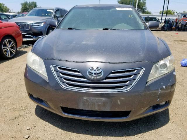 4T1BK46KX7U044878 - 2007 TOYOTA CAMRY NEW CHARCOAL photo 9