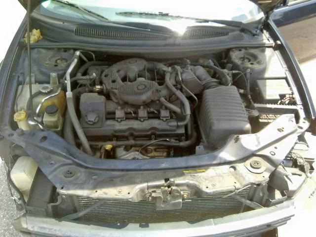 1C3EL56R04N307861 - 2004 CHRYSLER SEBRING LX BLUE photo 7