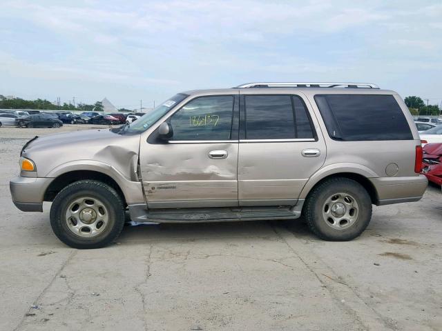 5LMPU28A1YLJ07167 - 2000 LINCOLN NAVIGATOR BEIGE photo 9